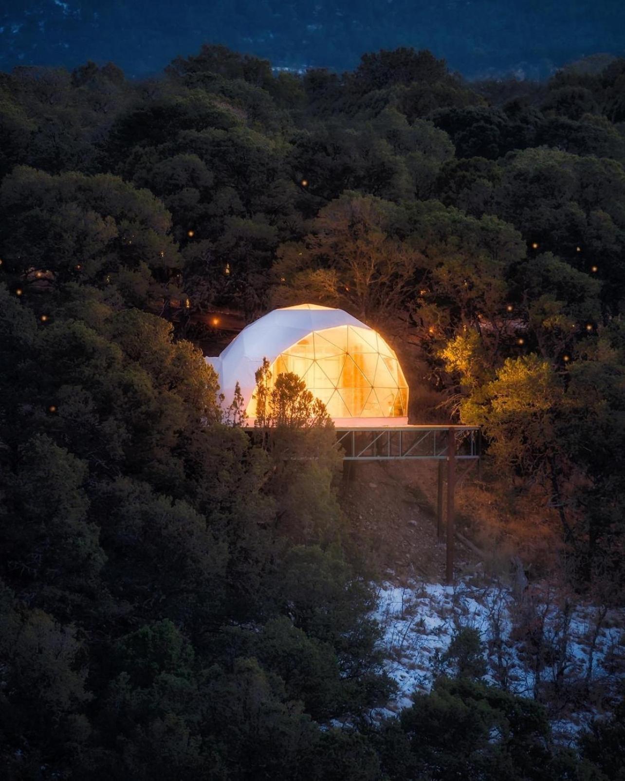 Nogal Zia Geo Dome At El Mistico Ranch, Glamping 빌라 외부 사진