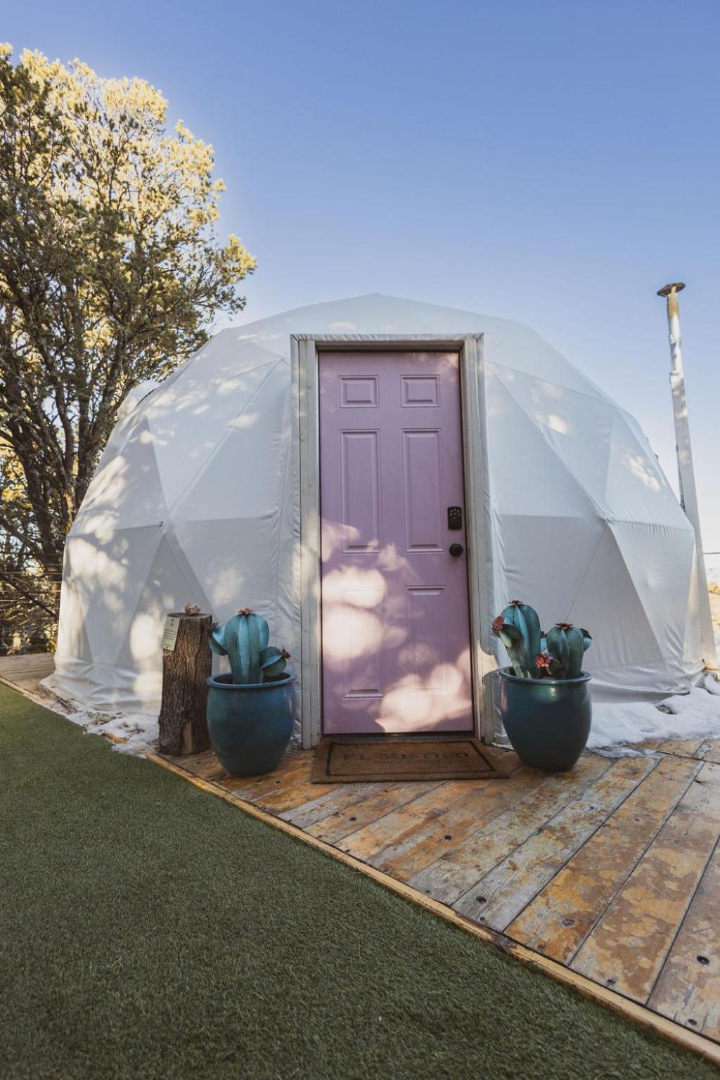 Nogal Zia Geo Dome At El Mistico Ranch, Glamping 빌라 외부 사진